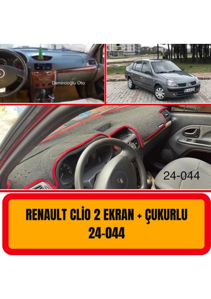 Renault Clio 2 Ön Göğüs / Panel / Torpido Koruması - Kılıfı - Halısı