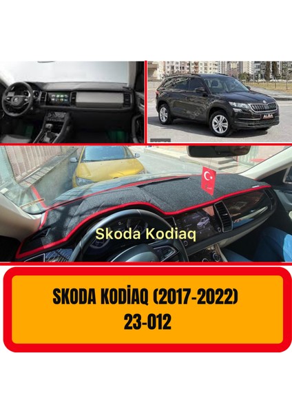 Skoda Kodiaq 2017 + Ön Göğüs / Panel / Torpido Koruması - Kılıfı - Halısı