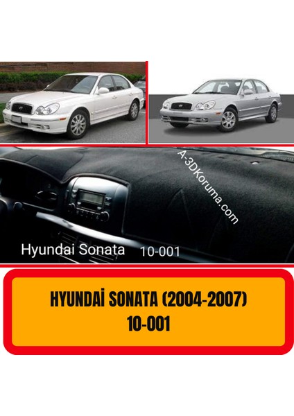 Hyundai Sonata 2004-2007 Ön Göğüs / Panel / Torpido Koruması - Kılıfı - Halısı