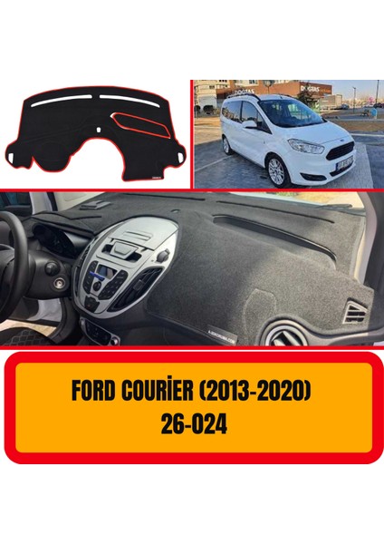 Ford Courier 2013-2020 Ön Göğüs / Panel / Torpido Koruması - Kılıfı - Halısı
