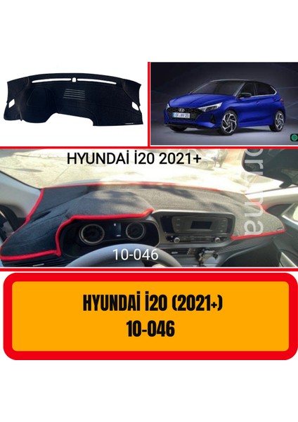 Hyundai I20 2020+ Ön Göğüs / Panel / Torpido Koruması - Kılıfı - Halısı