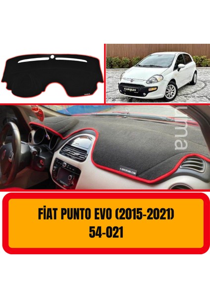 A3D Torpido Koruma Fiat Punto Evo 2015-2021 Ön Göğüs / Panel /  Torpido Koruması - Kılıfı - Halısı