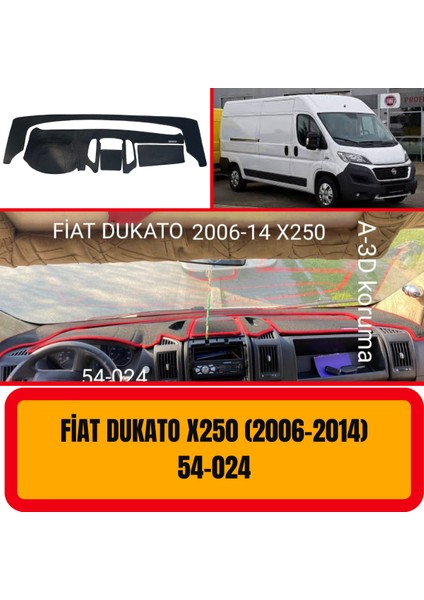 Fiat Dukato X250 2006-2014 Ön Göğüs / Panel / Torpido Koruması - Kılıfı - Halısı