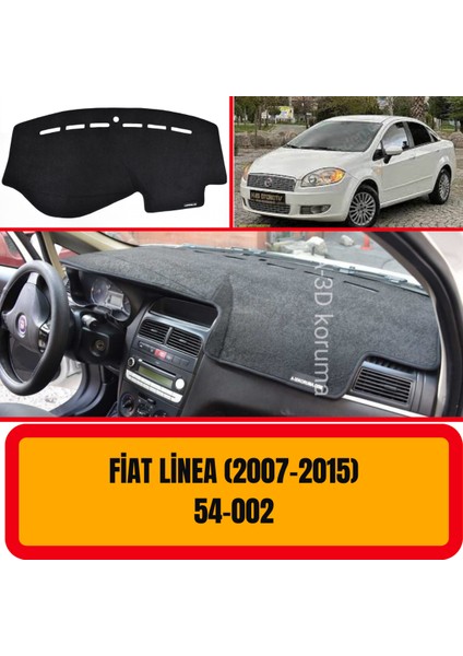 Fiat Linea 2007-2015 Ön Göğüs / Panel / Torpido Koruması - Kılıfı - Halısı