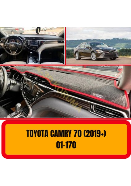 Toyota Camry 70 ( 2019 + ) Ön Göğüs / Panel / Torpido Koruması - Kılıfı - Halısı