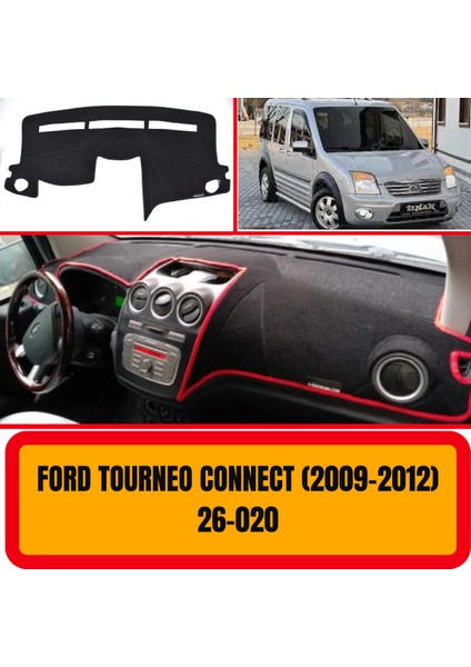 Ford Tourneo Connect 2009-2012 Ön Göğüs / Panel / Torpido Koruması - Kılıfı - Halısı