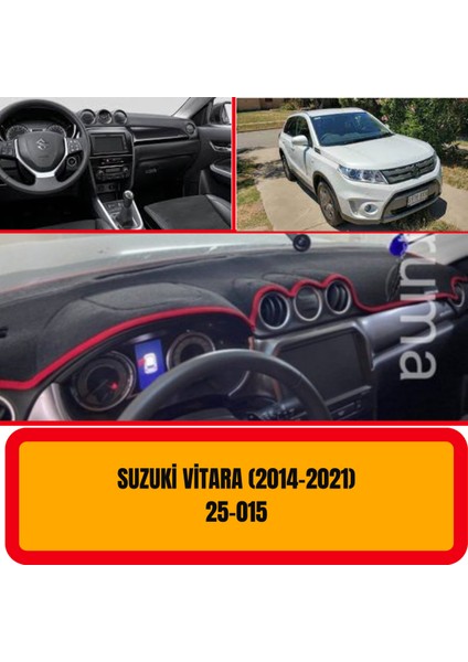Suzuki Vitara 2014-2021 Ön Göğüs / Panel / Torpido Koruması - Kılıfı - Halısı