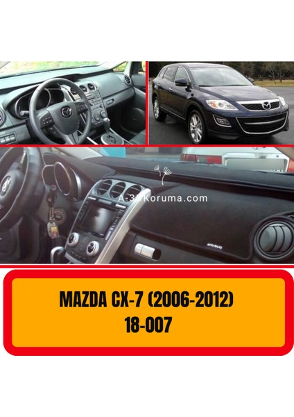 Mazda Cx-7 2006-2012 Ön Göğüs / Panel / Torpido Koruması - Kılıfı - Halısı