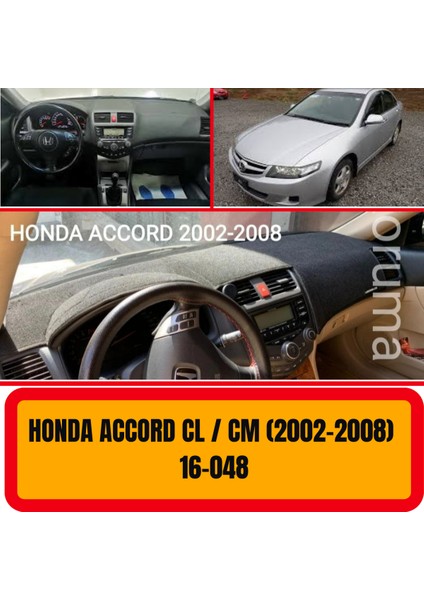 Honda Accord Cl/cm 2002-2007 Ön Göğüs / Panel / Torpido Koruması - Kılıfı - Halısı