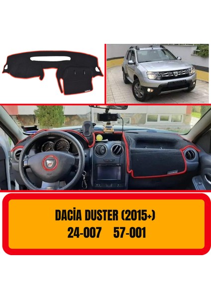 Dacia Duster 2015 + Ön Göğüs / Panel / Torpido Koruması - Kılıfı - Halısı