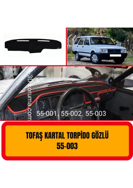 Tofaş Kartal Torpido Gözlü Ön Göğüs / Panel / Torpido Koruması - Kılıfı - Halısı