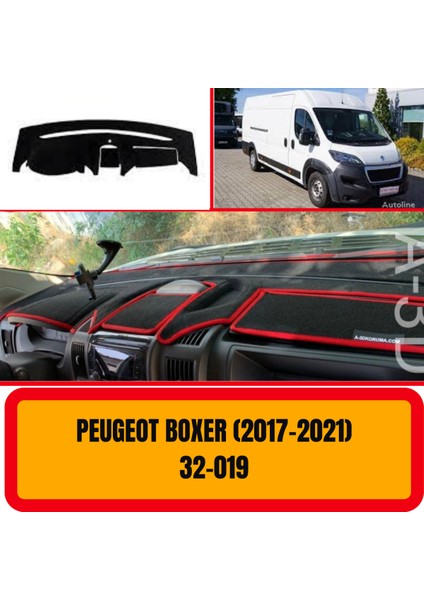 Peugeot Boxer 2017-2021 Ön Göğüs / Panel / Torpido Koruması - Kılıfı - Halısı