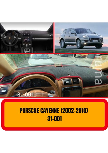 Porsche Cayenne 2002-2010 Ön Göğüs / Panel / Torpido Koruması - Kılıfı - Halısı