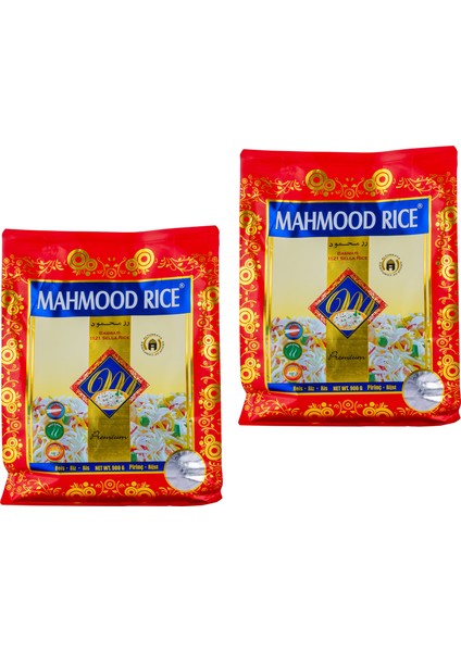 Mahmood Rice Basmati Pirinç 900 gr x 2 Adet