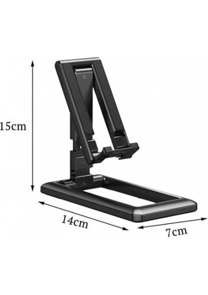 Katlanabilir Ayarlı Taşınabilir Cep Telefonu Standı