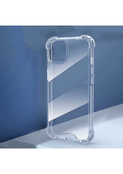 Apple iPhone 14 Pro Max Şeffaf Kılıf Köşelerde Darbelere Karşı Ultra Kalınlık (Antishock)