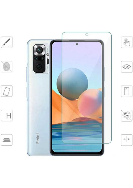 Heptek İletişim Xiaomi Redmi Note 10 Pro Ekran Koruyucu Çizilmeye Dayanıklı 9h Özellikli Ultra Korumalı (Micro)