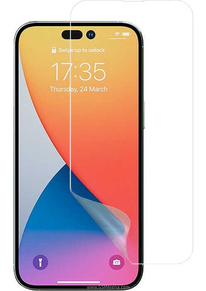 Heptek İletişim Apple iPhone 14 Pro Max Ekran Koruyucu Çizilmeye Dayanıklı 9h Özellikli Ultra Korumalı (Micro)