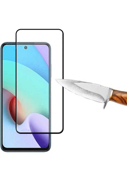 Xiaomi Redmi Note 11T 5g Tam Kaplayan Tamperli Cam Kavisli Tam Korumalı (Davin 5d)