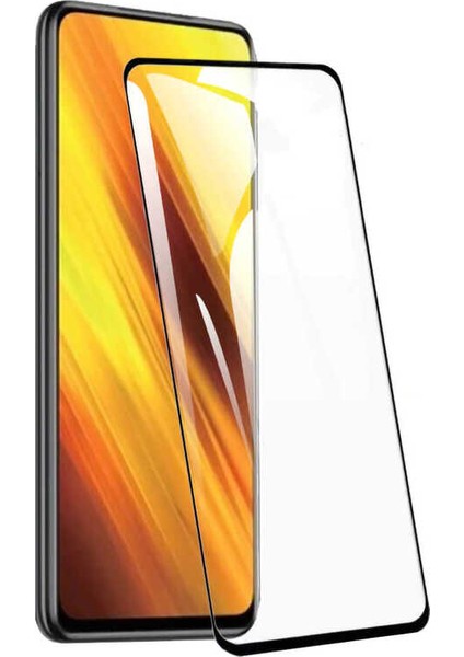 Huawei Y9 Prime 2019 Tam Kaplayan Tamperli Cam Kavisli Tam Korumalı (Davin 5d)