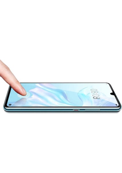 Heptek İletişim Huawei Y6S 2019 Tam Kaplayan Tamperli Cam Kavisli Tam Korumalı (Davin 5d)