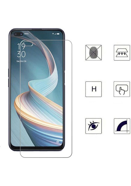 Oppo Reno 4 Ekran Koruyucu Çizilmeye Dayanıklı 9h Özellikli Ultra Korumalı (Micro)