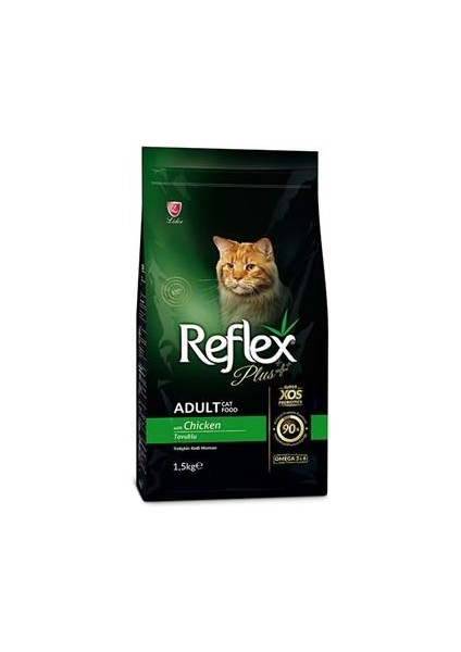 Reflex Plus Tavuklu Yetişkin Kedi Maması 1,5 kg