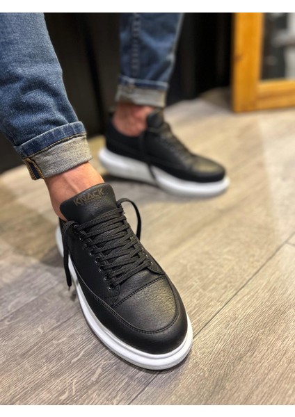 Günlük Ayakkabı 814 Siyah (Beyaz Taban) modelleri