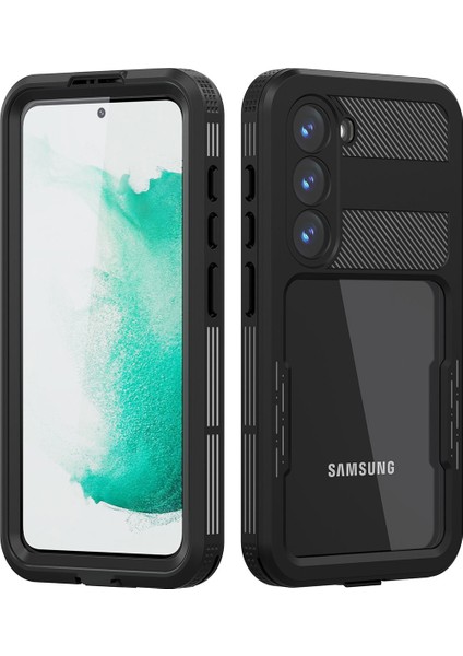 Samsung Galaxy S23 ile Uyumlu Kılıf Su Geçirmez 360 Derece Koruma Waterproof Telefon Kılıfı