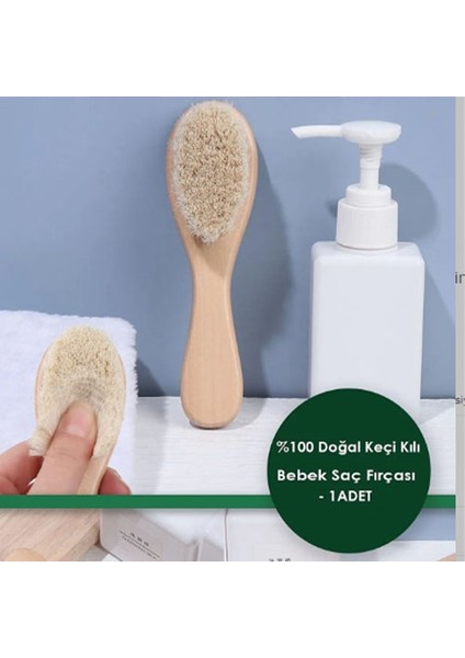 Çocuk Saç Fırçası %100 Doğal Keçi Kılı fiyatları