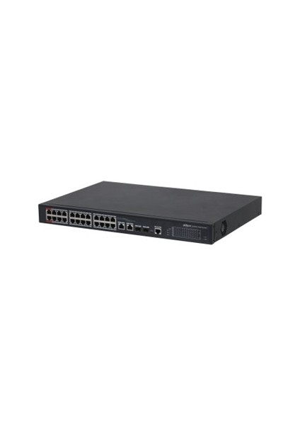 DH-PFS4226-24ET-240-V3 24 Port Poe 10/100 2x Sfp Port 2 Port 100/1000 Uplink Rack Mount 240W Hi-Poe Switch