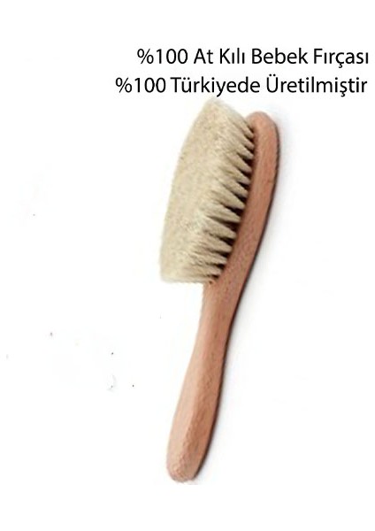 Doğal Keçi Kılı Yumuşacık Saç Fırçası
