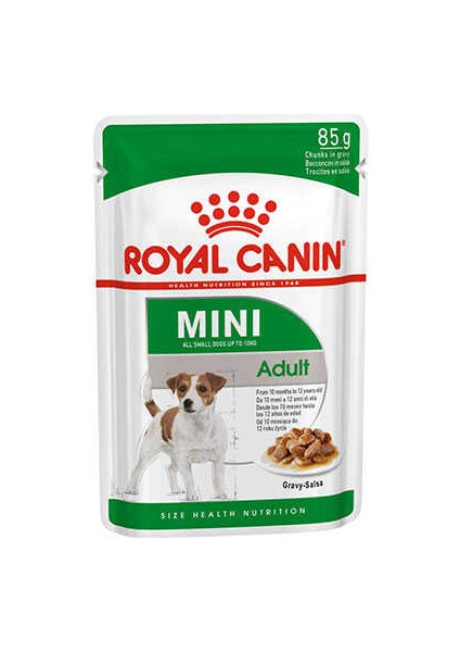 Adult Mini Gravy Pouch Köpek Maması 85 gr