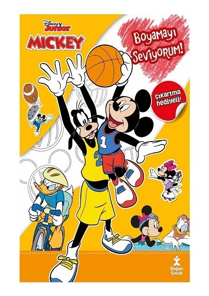 Disney Mickey Boyamayı Seviyorum