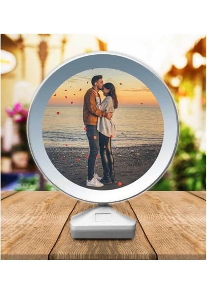 Sihirli LED Işıklı Ayna Fotoğraf Çerçevesi modelleri