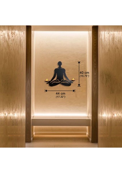 Demir Meditasyon Duvardekoru