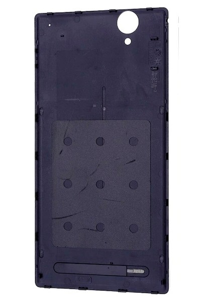 Xperia T2 Ultra Arka Pil Batarya Kapağı Siyah