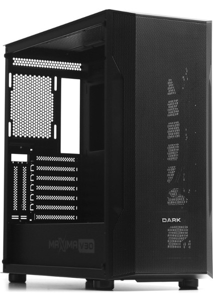 Maxıma V30 DKCHMAXV30 Fansız Gamıng Mıd-Tower Pc Kasası