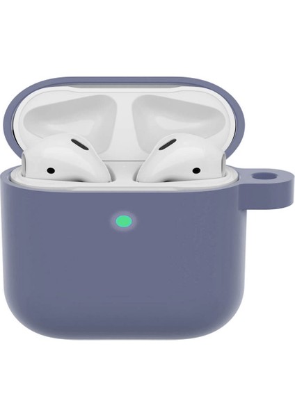 Apple Airpods 3 Koruyucu Kılıf - 3. Nesil Silikon Kulaklık Koruma Kılıfı - Lavanta