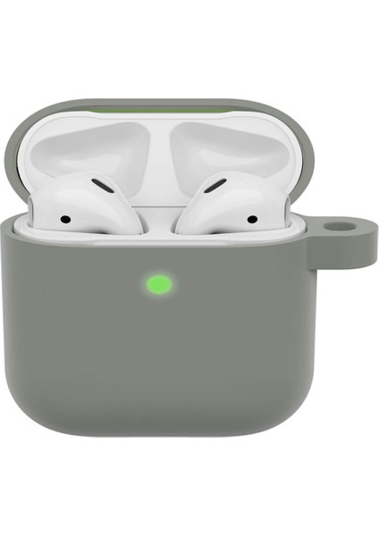 Apple Airpods 3 Koruyucu Kılıf - 3. Nesil Silikon Kulaklık Koruma Kılıfı - Gri