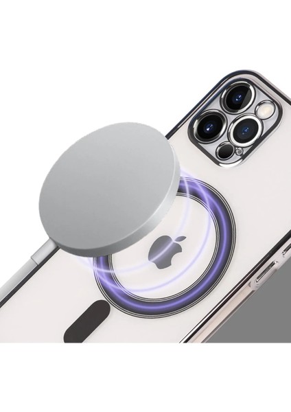 Apple iPhone 11 Magsafe Wireless Şarj Özellikli Şeffaf Kılıf