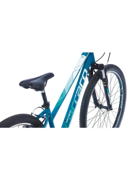 Force 601 26 Jant 21 Vites 38 cm V-Fren Dağ Bisikleti - Mat Turkuaz - Beyaz fiyatları