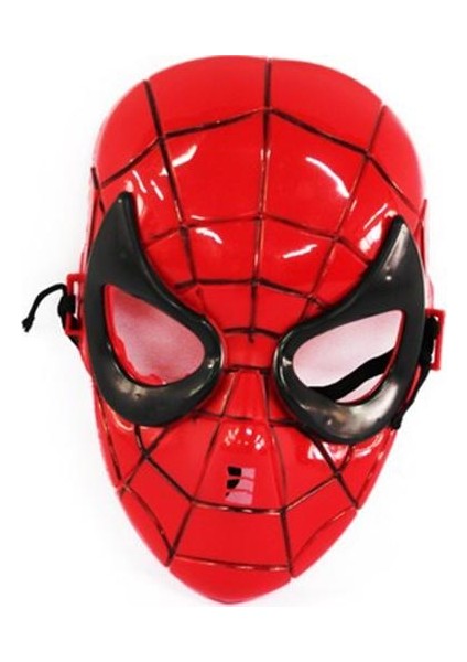 Spiderman Plastik Maskesi Örümcek Adam Maskesi