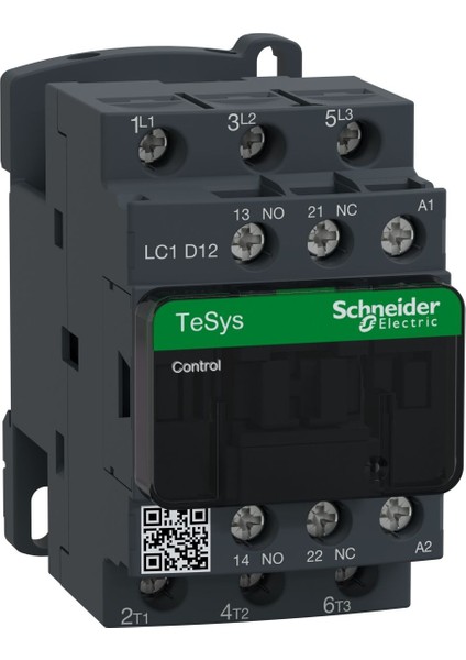 LC1D12F7 Schneider Tesys D Serisi 3 Kutup 12A Kontaktör - 110 Vac Bobin
