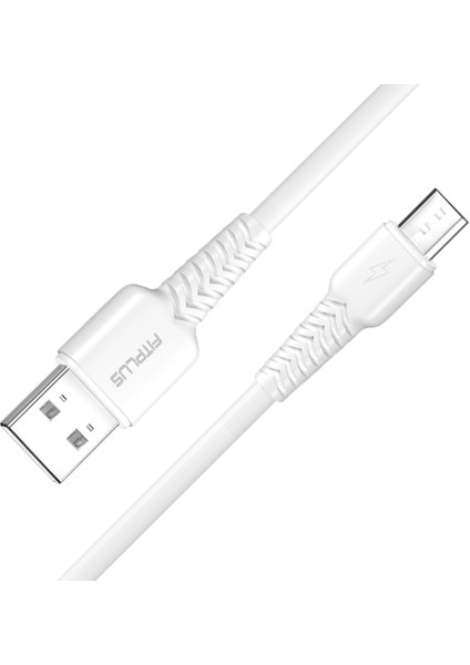 Fit Plus Fitplus Bianca B421 USB - Micro USB Flex Şarj Kablosu 2.4A 1mt