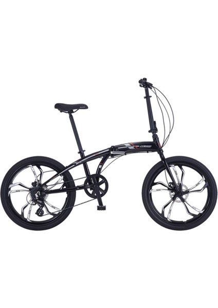 Slcn 400 24 Hd Shimano Altus Hidrolik Disk Fren Katlanır Bisiklet Siyah