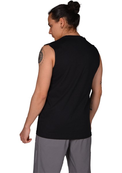 a Sprint - Haki Pamuklu Kolsuz Erkek T-Shirt - 4231114