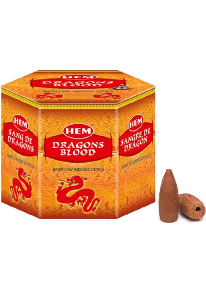 Dragon Blood Back Flow Cones - DTDROP13306