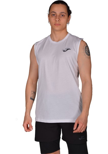 a Sprint-Pamuklu Kolsuz Erkek Tshirt - 4231114
