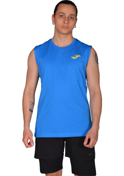 a Sprint-Pamuklu Kolsuz Erkek Tshirt - 4231114